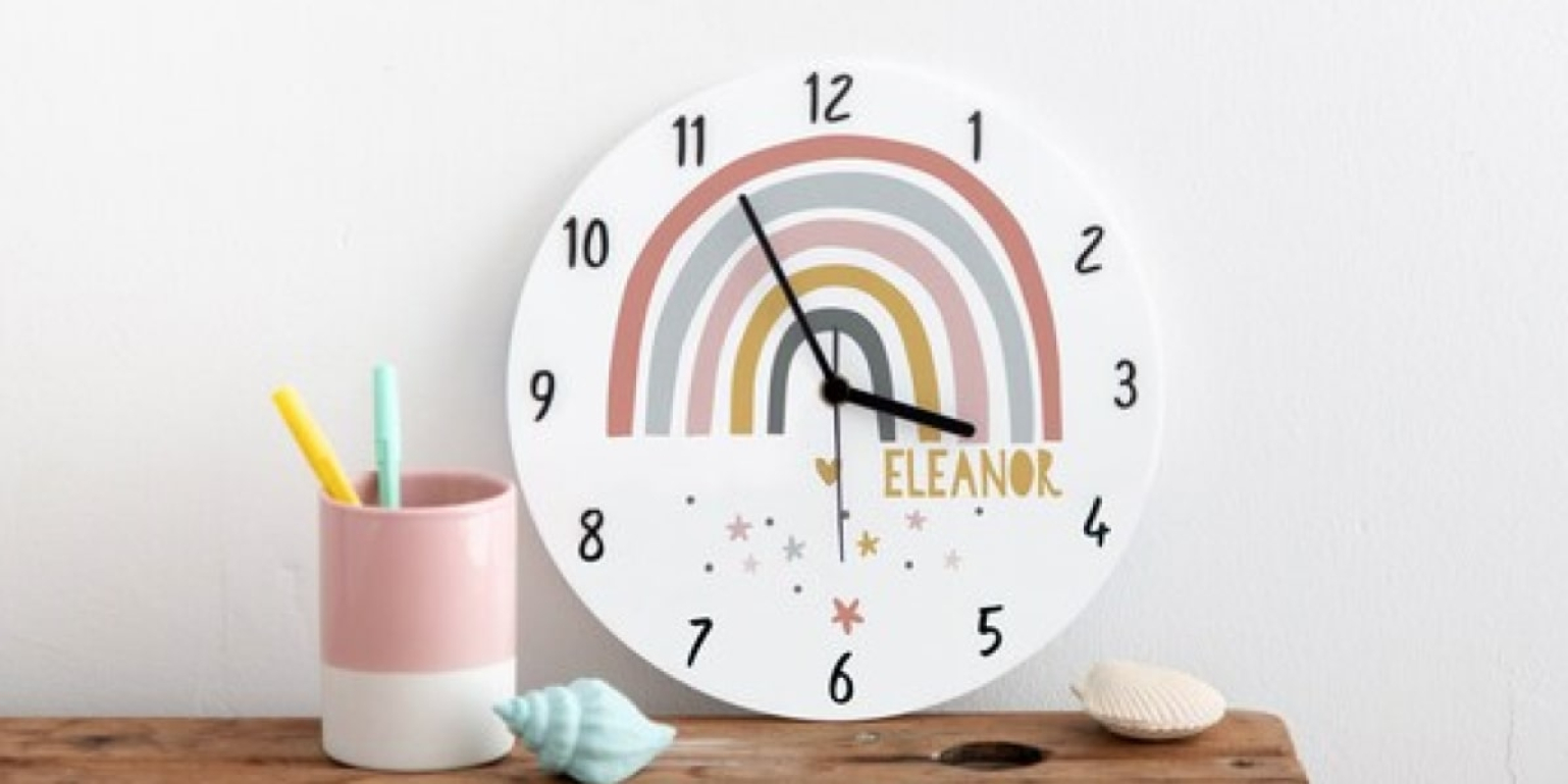 C’est l’heure de personnaliser… votre horloge ! ?✨